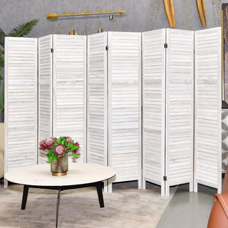 Pnels Room Divider 5.6 FT Tall 16" Wide Wooden Privacy Screen Panel Freestanding Folding Partition Wall Dividers Screen for Ho