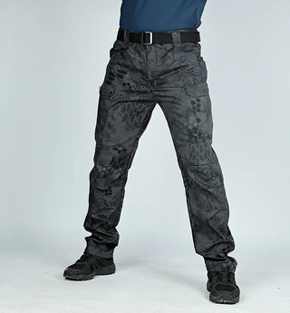 Military Tactical Pants Men Special Combat Trousers Multi-pocket Waterproof Wear-resistant Casual Training Overalls  Men Pants