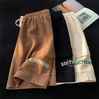Men's Cargo Shorts New Classic Waist Drawcord