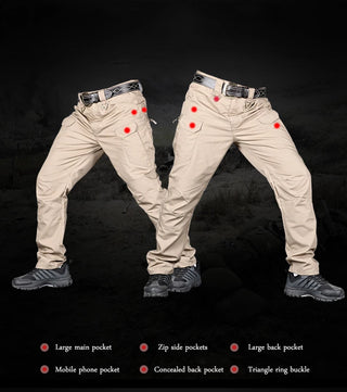 Military Tactical Pants Men Special Combat Trousers Multi-pocket Waterproof Wear-resistant Casual Training Overalls  Men Pants