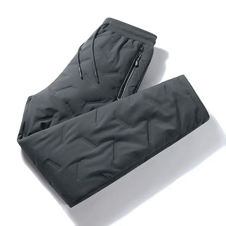 Pantalones de algodón de invierno para hombre, informales, impermeables, con cremallera, bolsillos, de lana gruesa, cálidos, para correr, para exteriores, a prueba de frío, pantalones de esquí, 7XL