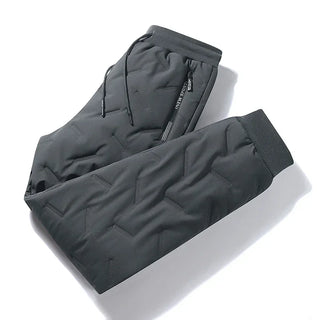 Pantalones de algodón de invierno para hombre, informales, impermeables, con cremallera, bolsillos, de lana gruesa, cálidos, para correr, para exteriores, a prueba de frío, pantalones de esquí, 7XL