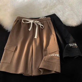 Men's Cargo Shorts New Classic Waist Drawcord