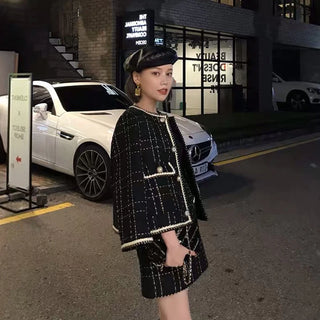 Women Fried Street Tweed Suit