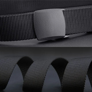 Men's Tactical Belt Non-Metallic Outdoor Sports Leisure Men's Belt Student Canvas Belt