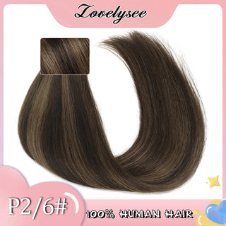 160G Thick Ends Clip in Hair Extensions Human Hair Double Weft Hair Extensions Brazilian 100% Remy Human Hair for Woman 14"-28"
