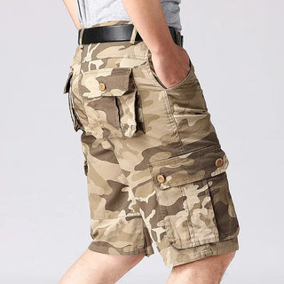 Big Size Military Men Camouflage Cargo Shorts Summer New Y2k Vintage Baggy Outdoor Sports Casual Knee Lenght Tactical Pants 44