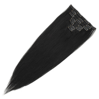 Clip in Human Hair Real Natural  Hair Extension Double Weft Full Head 7PCS Clip Ins For Add Volume Shipping from US