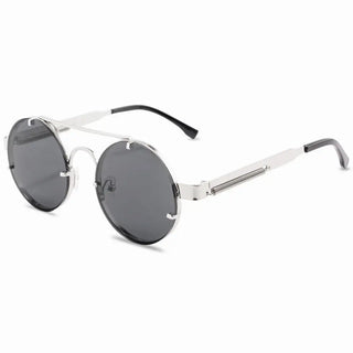 Vintage Punk Style Sunglasses Men Retro Round Metal Frame Women Summer New Design Sun Glasses Fashion Eyewear UV400