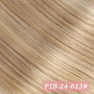 240G Clip In Hair Extensions Human Hair Double Weft Straight 100% Remy Hair Clip In Russian Human Hair Extensions For Women