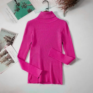 Women Fall Turtleneck Sweater Knitted Soft Pullovers Cashmere Jumpers Basic Soft Sweaters For Women 2025 Autumn Winter