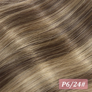 240G Clip In Hair Extensions Human Hair Double Weft Straight 100% Remy Hair Clip In Russian Human Hair Extensions For Women