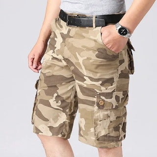 Big Size Military Men Camouflage Cargo Shorts Summer New Y2k Vintage Baggy Outdoor Sports Casual Knee Lenght Tactical Pants 44