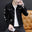 Black Denim Coat