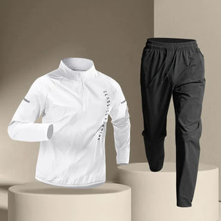 Men's Training Tracksuit Gym Fitness Compression Sports Suit Running Jogging Sportwear Exercise Workout 2 Pcs/Set Gym Wear