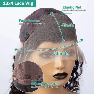 Mossily 250 Density Bob Wig 13x4 Frontal Straight Lace Natural Human Hair Wigs Short Bob Transparent Lace Frontal Wig For Women