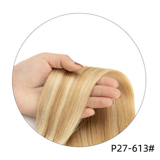 Isheeny 140-240G Volume Clip In Human Hair Extensions Straight 14"-24" Brazilian Machine Remy Straight Natural Clip In Full Head