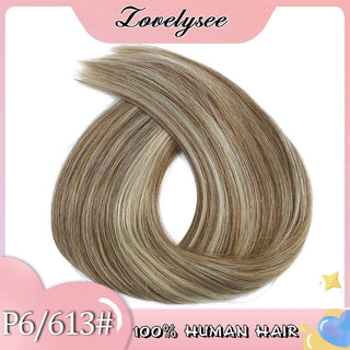 160G Thick Ends Clip in Hair Extensions Human Hair Double Weft Hair Extensions Brazilian 100% Remy Human Hair for Woman 14"-28"