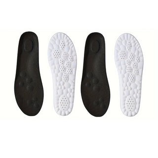 1Pair/2Pairs/4Pairs High Elasticity Latex Sport Insoles Soft Shoe Pads Arch Support Orthotic Insoles Breathable Deodorant Insole