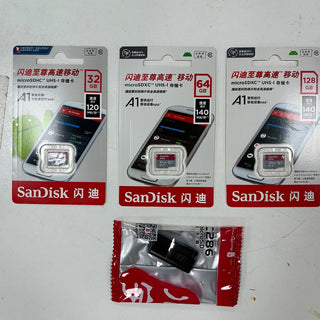SanDisk Ultra Micro SD Memory Card TF Flash Card A1 V10 C10 U1 32GB 64G 128G 256G for Camera Phone Nintendo Switch Table