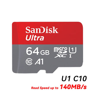 SanDisk Ultra Micro SD Memory Card TF Flash Card A1 V10 C10 U1 32GB 64G 128G 256G for Camera Phone Nintendo Switch Table