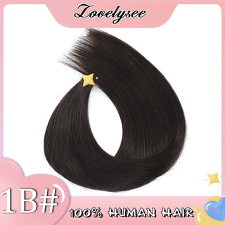 160G Thick Ends Clip in Hair Extensions Human Hair Double Weft Hair Extensions Brazilian 100% Remy Human Hair for Woman 14"-28"