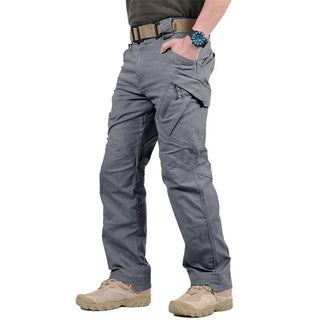 Men's Outdoor Military Casual Tactical Pants Breath Waterproof Cargo Pant Men Army Camping Fishing Lightweight Trousers