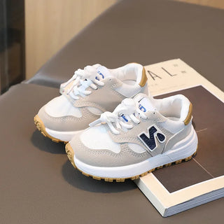 Baby Kid's Spring and Autumn All-match Trend Sneaker Toddler Boy's and Girl's Mesh Upper Breathable Casual Outdoor Walking Shoes