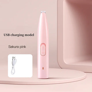1pc Electric Pet Clippers Cats Dog Foot Hair Trimmer USB Charging Pet Paw Hair Clipper Shaver Grooming Machine Pets Products