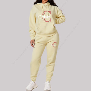 2025 New Ladies Tracksuit Aesthetic Designer Clothes Trend Sportswear High quality Hoodies Sweatpants 2 piece Outfits Women Sets