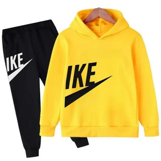 Hot Brand Designer Print Children Sport Hoodie+Pant Suit 2pcs Set Kids Boy Girl Clothing Spring Autumn Casual Fashion Tracksuit