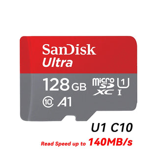SanDisk Ultra Micro SD Memory Card TF Flash Card A1 V10 C10 U1 32GB 64G 128G 256G for Camera Phone Nintendo Switch Table