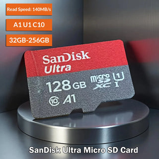 SanDisk Ultra Micro SD Memory Card TF Flash Card A1 V10 C10 U1 32GB 64G 128G 256G for Camera Phone Nintendo Switch Table