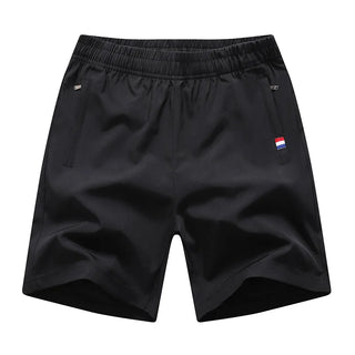 2024 New Summer Men's Loose Cargo Shorts Y2k Multi-Pockets Wide Leg Baggy Short Pants Ice Silk Quick Dry Straight Casual Shorts