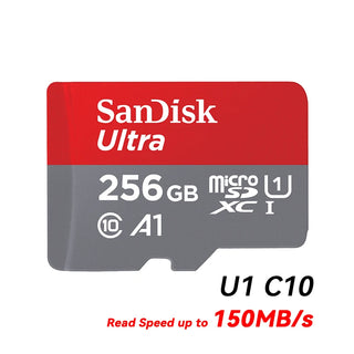SanDisk Ultra Micro SD Memory Card TF Flash Card A1 V10 C10 U1 32GB 64G 128G 256G for Camera Phone Nintendo Switch Table