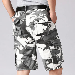 Big Size Military Men Camouflage Cargo Shorts Summer New Y2k Vintage Baggy Outdoor Sports Casual Knee Lenght Tactical Pants 44
