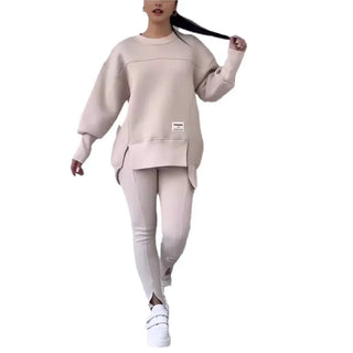 Women's 2 Piece Sweater shirt Leggings Set Pullover