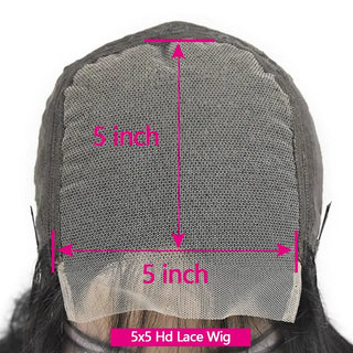 30 40 Inch Bone Straight Natural Color Human Hair Wig 13x6 HD Transparent Front Lace Closure Wigs Brazilian Hair For Black Women