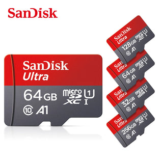SanDisk Ultra Micro SD Memory Card TF Flash Card A1 V10 C10 U1 32GB 64G 128G 256G for Camera Phone Nintendo Switch Table
